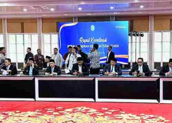 Bupati Dairi Ir Vickner Sinaga Hadiri Acara Rapat Koordinasi Kepala Daerah se Sumatera Utara
