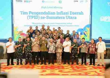 Bupati Dairi Hadiri Rapat Koordinasi TPID Dalam Rangka Memperkuat Sinergi Untuk Pengendalian Inflasi menjelang HBKN