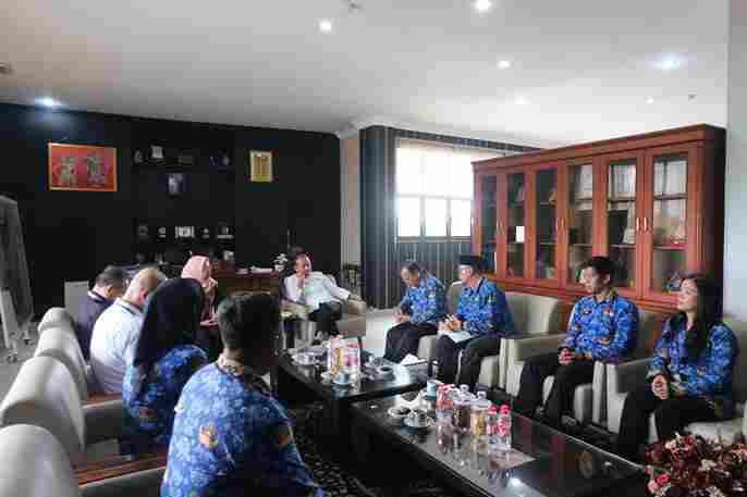 Tim Monev Direktorat PSDAB Kementerian Lingkungan Hidup Audensi Ke Wali Kota Tanjungbalai