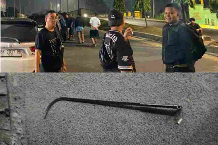 Aksi Tanggap Tim Macan Polres Pelabuhan Belawan Gagalkan Tawuran Dini Hari, Satu Bikin Resah Berhasil Disita