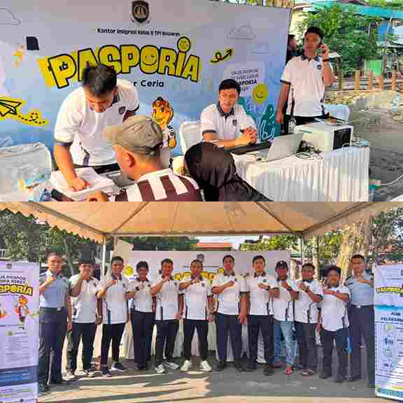 Harmoni di Hari Libur Imigrasi Belawan Sulap Arena ‘Car Free Day’ Jadi Panggung Pelayanan Pasporia