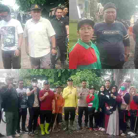 Sekda Kota Tebing Tinggi Tinjau Langsung Gotong-royong di Kelurahan Pasar Gambir