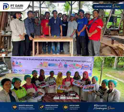 Bangun Ekonomi Mandiri, PT DPM Latih Warga Jadi Pengusaha Pertukangan dan Kuliner