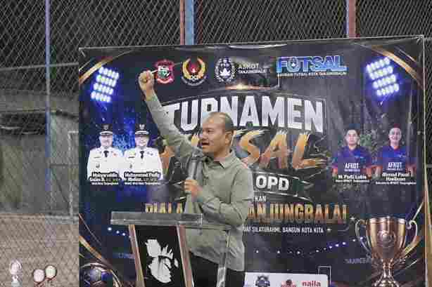 Wali Kota Mahyaruddin Hadiri Turnamen Futsal Pemko Cup 2026