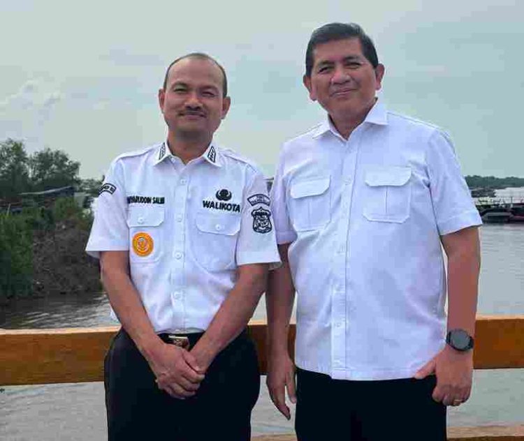 Wali Kota dan Kepala Kanwil BPN Sumut Tinjau Pulau-pulau di Tanjungbalai