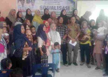 Kelurahan Lalang Gelar Sosialisasi PHSB dan Pencegahan Stunting