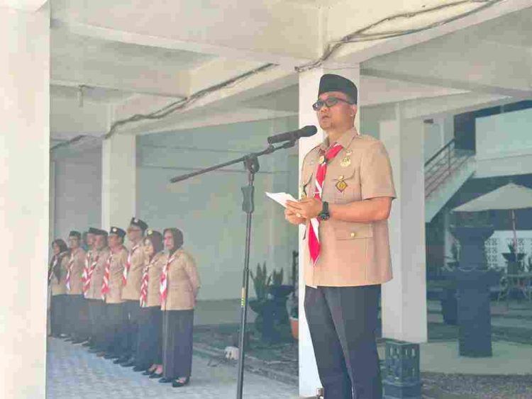Wakil Wali Kota Tanjungbalai Lepas Kontingen Pramuka Ikuti Jamnas XII di Cibubur