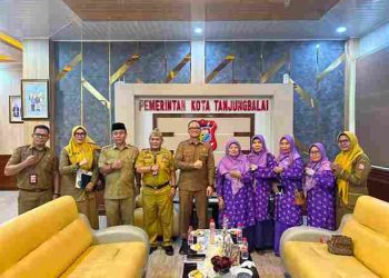 Wawako Tanjungbalai Terima Silaturahmi dan Audiensi PD Wanita Islam