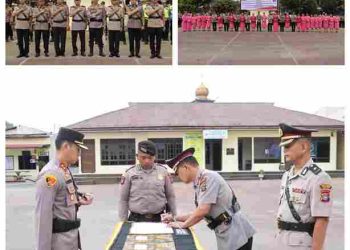 Wakapolres hingga Kasat Berganti, Kapolres Dairi Minta Pejabat Baru Tancap Gas