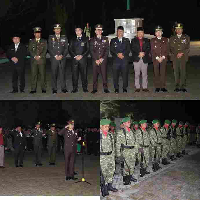 Tepat Tengah Malam, Polres Dairi Bersama TNI dan Pemkab Kobarkan Semangat Pahlawan Lewat Renungan Suci