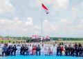 Bupati Batu Bara Pimpin Upacara Detik-Detik Proklamasi HUT ke-81 Kemerdekaan RI