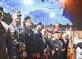 Sambut HUT-81 Kemerdekaan RI, Wali Kota Tanjungbalai Lepas Pawai Obor