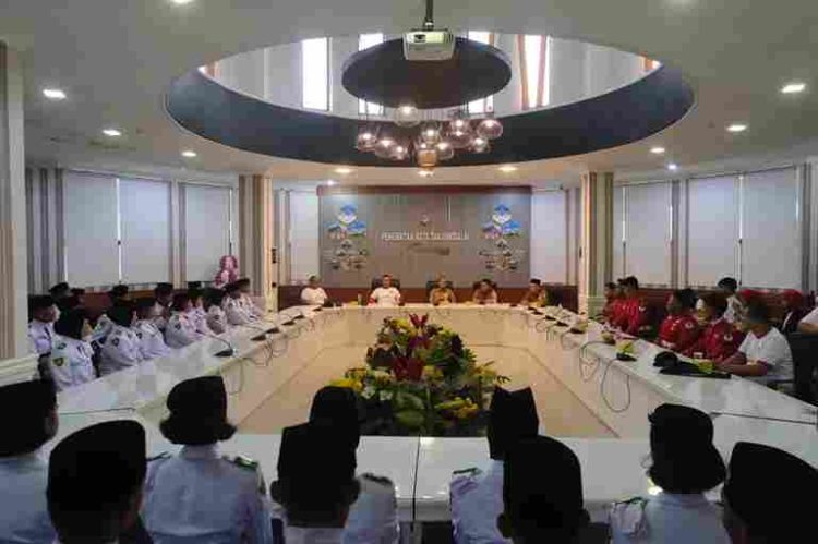 Pemko Tanjungbalai Gelar Temu Ramah Bersama Paskibraka