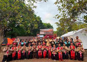 Wali Kota Sambangi Kontingen Jamnas XII Kota Tanjungbalai di Cibubur