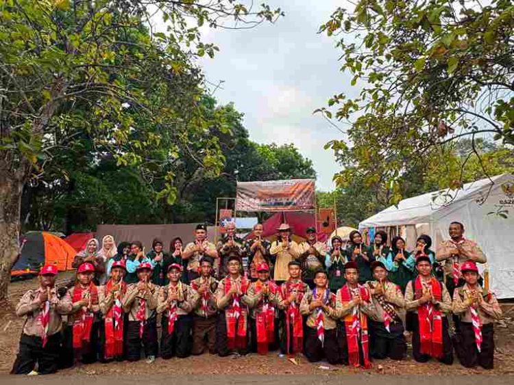 Wali Kota Sambangi Kontingen Jamnas XII Kota Tanjungbalai di Cibubur