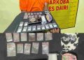 Simpan Sabu Dibungkus Kaos Kaki, Sat Narkoba Polres Dairi Ringkus Terduga Pengedar di Huta Rakyat