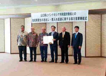 Kemnaker dan Prefektur Yamaguchi Perkuat Pemagangan Teknis SDM Indonesia