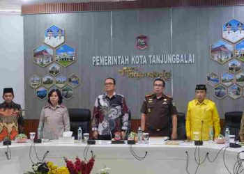 Wakil Wali Kota Fadly Abdina Ikuti Penandatanganan Pendaftaran Tanah Wakaf di Wilayah Kota Tanjugbalai