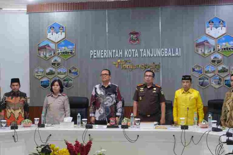 Wakil Wali Kota Fadly Abdina Ikuti Penandatanganan Pendaftaran Tanah Wakaf di Wilayah Kota Tanjugbalai
