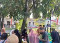 Wawako Tanjungbalai Tinjau Gerakan Pangan Murah di Kelurahan Sijambi