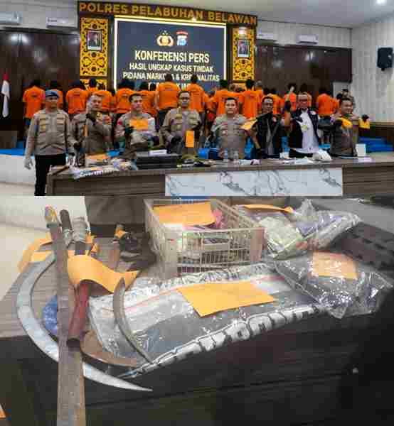 Ungkap Tabir Penganiayaan Marelan Polres Pelabuhan Belawan Ringkus DPO dan Tepis Isu Begal