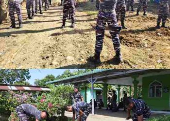 Langkah Prajurit, Senyum Warga Kodaeral I Mengabdi di Limau Manis