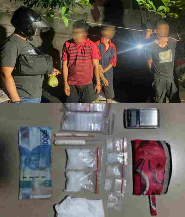 Gempur Narkoba di Mabar Hilir, Polres Pelabuhan Belawan Lumpuhkan Pengedar dan Ringkus Dua Pemakai