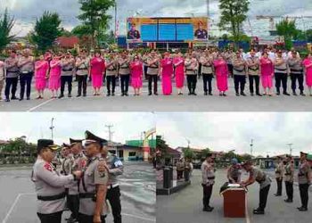 Polres Pelabuhan Belawan Gelar Sertijab Pejabat Utama Tranfirmasi Strategis Demi Pelayanan Publik yang Unggul