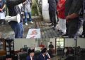 Usai Rapat Paripurna Mendengarkan Pidato Presiden, Ketua DPRD Langkat Temui Pengunjuk Rasa Tunggal Adi Nugraha