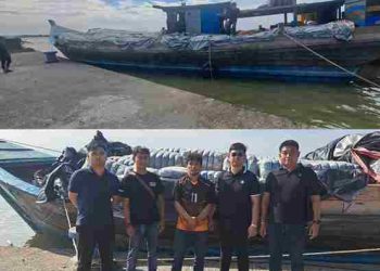 Garis Depan Jaga Samudra: Lewat Operasi Senyap, Kodaeral I dan Bea Cukai Bongkar Penyelundupan 400 Koli Balpres Malaysia