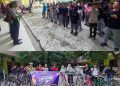 Semarak Gowes SMKS PAB 1 Helvetia: Sentuhan Humanis Polantas Karib Wujudkan Jalan Raya Ringan dan Aman