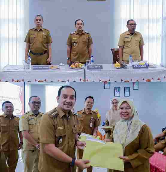 Serahkan SK Program Indonesia Pintar, Wali Kota Tebing Tinggi Minta Kepala Sekolah Bekerja Adaptif dan Berintegritas