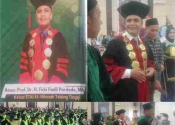 Yayasan STAI Kota Tebing Tinggi Gelar Wisuda Sarjana Terhadap 194 Mahasiswa