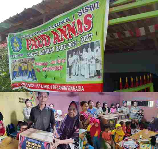 Pemko Medan dan PAUD Annas Belawan Bersinergi Perangi Stunting Demi Generasi Emas
