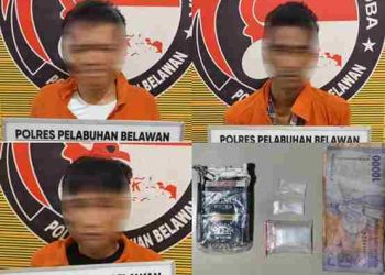 Pengedar Sabu Tanjung Mulia Hilir Digulung, Jaringan Pelanggan Disapu Bersih