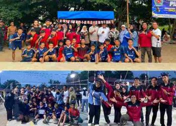 Pertama di Bandar Tinggi, Turnamen Voli U-16 Sukses Digelar Mahasiswa KKN STAI Panca Budi
