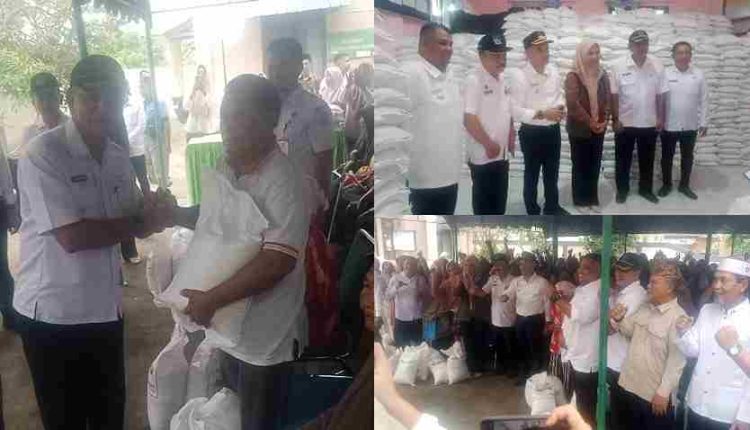 Wali Kota Tebing Tinggi H Iman Irdian Saragih Tinjau Penyaluran Cadangan Pangan Pemerintah di Kelurahan Mekar Sentosa