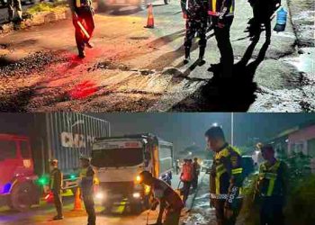 Sinergi Baja TNI-Polri di Kampung Salam: Meretas Kemacetan, Menyelamatkan Nyawa di Atas Rel