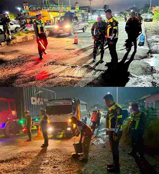 Sinergi Baja TNI-Polri di Kampung Salam: Meretas Kemacetan, Menyelamatkan Nyawa di Atas Rel