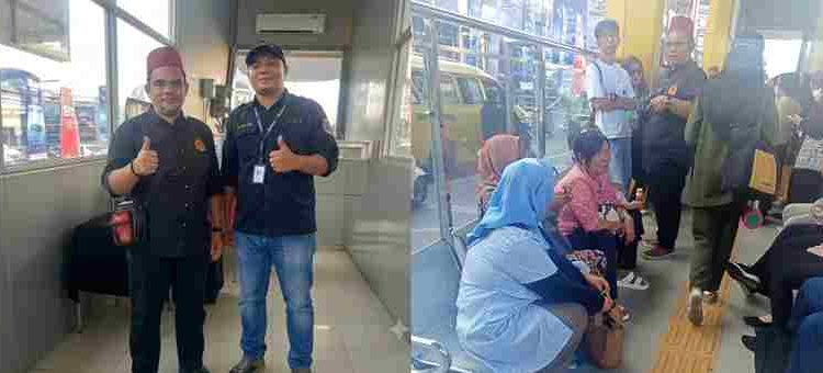Halte Bus Listrik Pos Block Medan Rusak Parah, Ketum Relawan Tegak Lurus Prabowo Minta Dishub Dievaluasi