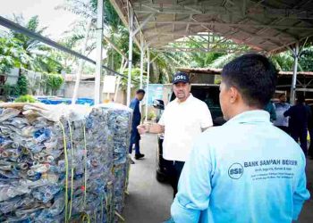 Bupati Batu Bara Apresiasi Inovasi Bank Sampah Berseri, Sampah Rumah Tangga Diolah Menjadi Pakan dan Pupuk