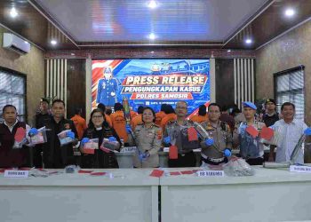 Polres Samosir Ungkap Sejumlah Kasus, dari Narkotika hingga Pembalakan Liar dan Pemerasan
