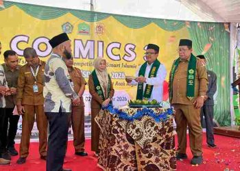 Bupati Nagan Raya Diwakili Plt Sekda Hadiri Pembukaan COSMICS ke-3