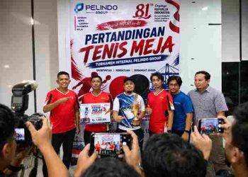 BNCT Sabet Predikat Runner-Up pada Ajang Tenis Meja Pelindo Group