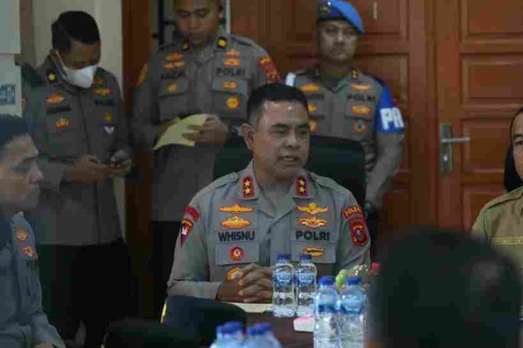 Kapolda Sumut Turun Langsung Pantau Kondisi Sinabung dan Kesiapan Personel Bantu Masyarakat di Karo