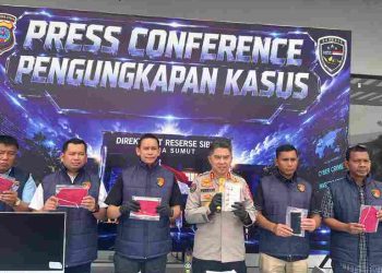 Tiga Korban di Aceh, Kaltim dan Jatim Terjerat Scam Deposit, Polda Sumut Tangkap Dua Pelaku