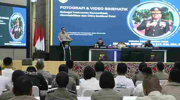 Bid Humas Polda Sumut Gelar Pelatihan Fotografi dan Video Sinematik untuk Tingkatkan Kompetensi Personel Humas