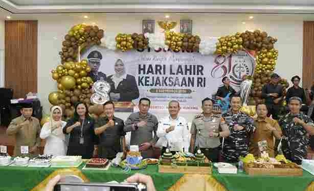 Wali Kota dan Forkopimda Hadiri Syukuran Hari Lahir ke 81 Kejaksaan RI