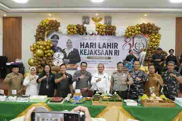 Wali Kota dan Forkopimda Hadiri Syukuran Hari Lahir ke 81 Kejaksaan RI