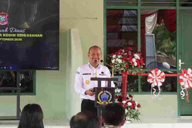 Wali Kota Tanjungbalai Resmikan Rumah Dinas Makoramil 17/DB